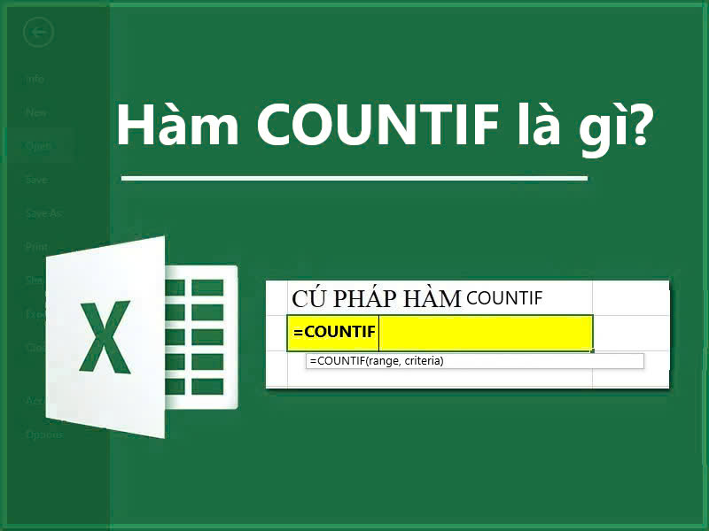 Hàm COUNTIF là gì?