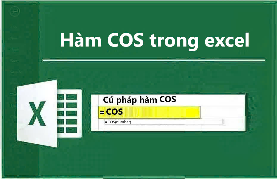 Hàm COS trong excel