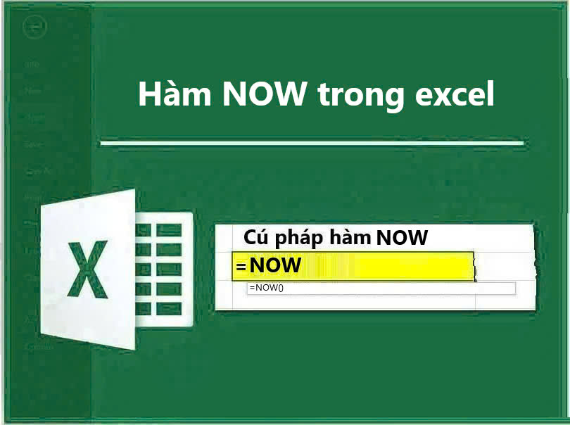 Hàm NOW trong excel