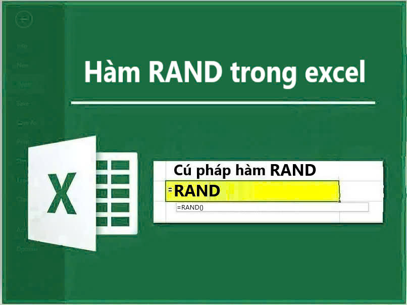 Hàm RAND trong excel
